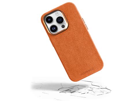 Alcanside Full Alcantara Case Iphone Pro Max Oranje