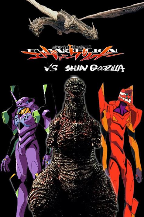 Evangelion vs Shin Godzilla poster by SteveIrwinFan96 on DeviantArt