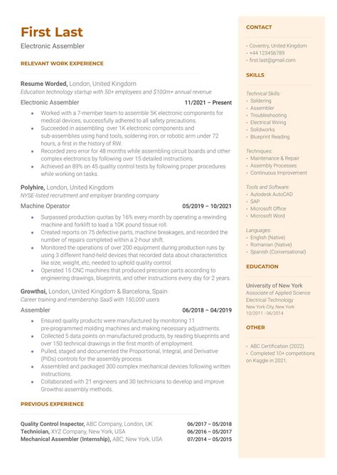 Entry Level Electrical Engineer Resume Examples For Resume Worded