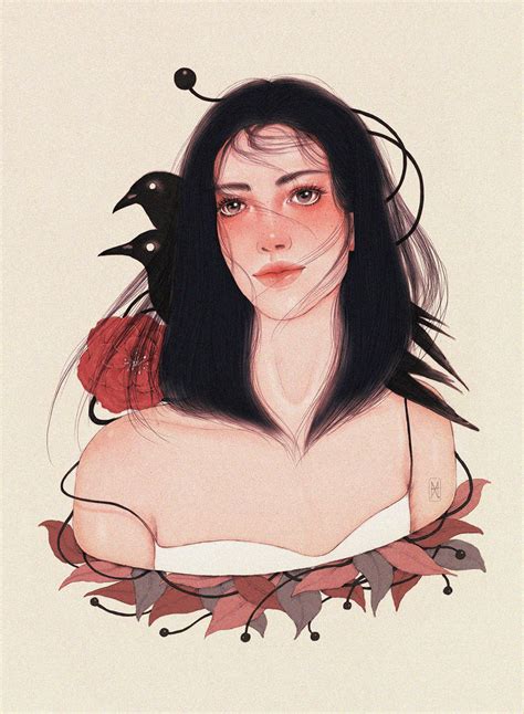 Beautiful Portraits Drawn By Helen Xu Partfaliaz