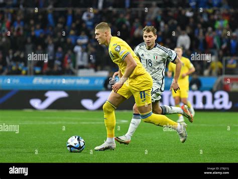 Leverkusen Alemania De Noviembre De Artem Dovbyk De Ucrania