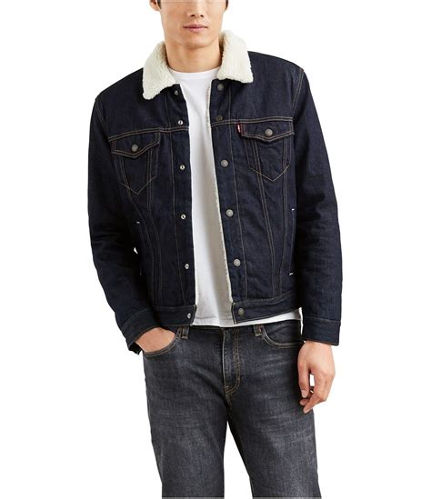 Levis® Big And Tall Sherpa Jacket Dillards Trucker Jacket Levi Denim Jacket Sherpa Jacket