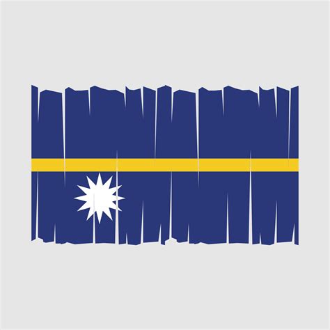 Nauru Flag Vector 21904862 Vector Art at Vecteezy