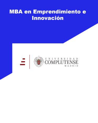 Empresa y Emprendimiento Postgrados en Innovación