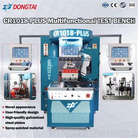 Cr Plus Multifunction Test Machine For Common Rail Injectors Pump