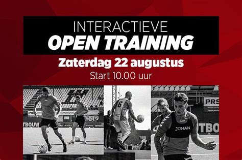 Interactieve Open Training Met Dick Lukkien Leo Oldenburger FC Emmen