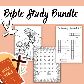 Bible Study Activities Bundle by Worldwide Ed | TPT