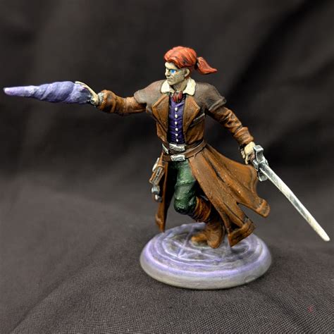 3D Printable Nuvian, Lunar Sorcerer by Flesh of Gods