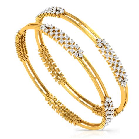 Diamond Bangles Designs Dhanalakshmi Jewellers Atelier Yuwa Ciao Jp