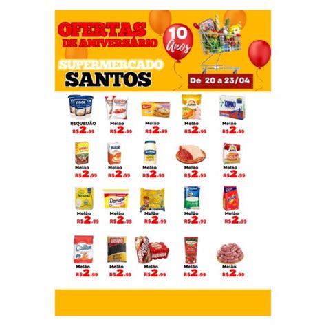 Posts Editáveis Para Supermercado Encarte De Promoções Elo7