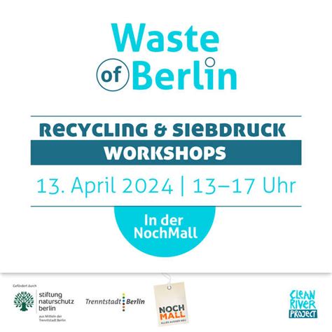 Gratis In Berlin „waste Of Berlin Recycling Workshops