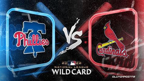 Nl Wild Card Game Philadelphia Phillies Vs St Louis Cardinals Mlb The