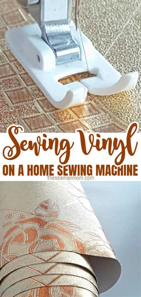 Sewing Vinyl Fabric Tips And Tricks Vinyl Fabric Crafts Sewing Easy