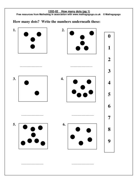 Numbers 0 9 Worksheet For Kindergarten 1st Grade Lesson Planet