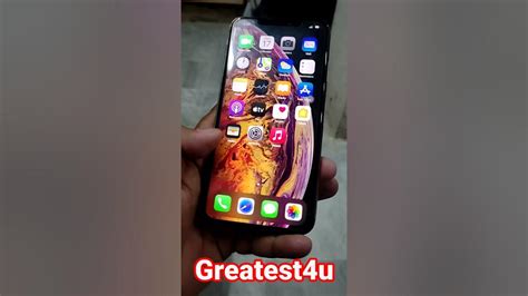 Iphone 10x Max Gold Color 256gb Greatest4u Youtube