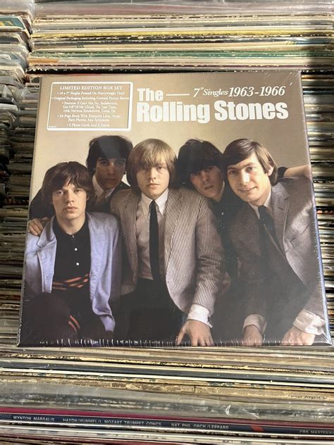 The Rolling Stones 7 Singles 1963 1966 18 X 7 Box Set New Sealed Abkco Ebay