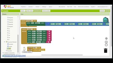 App Promedio En Mit App Inventor Video Youtube