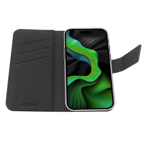 Celly Wally Case For Apple IPhone 15 Pro Black Technoline