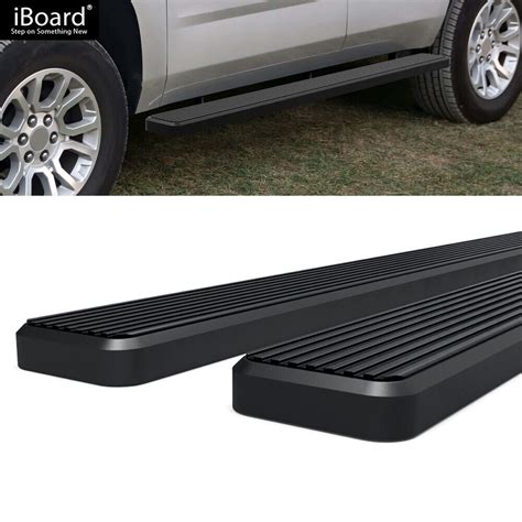 Iboard Running Board 6in Black Fit 00 20 Chevy Tahoe Gmc Yukon Ebay