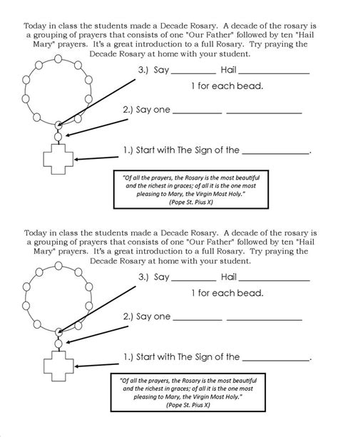 Rosary Decade Fun Teaching Heart Blog