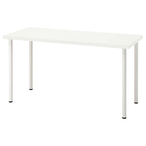 Ikea High Gloss White Table Top With Extendable Legs Furniture Home