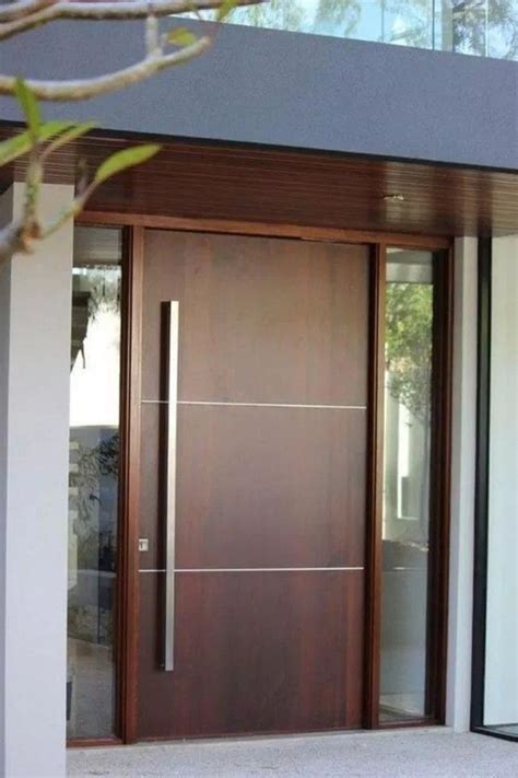 Unique Modern Wooden Main Door Design