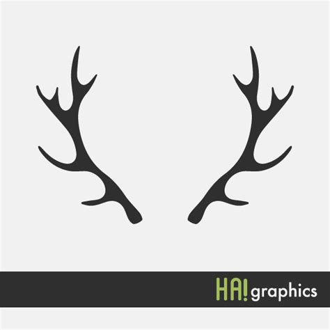 Free Svg Cute Deer Antlers Svg 689 File For Cricut