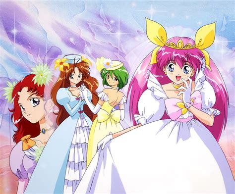 Hanasaki Momoko Wedding Peach Tanima Yuri Tamano Hinagiku Scarlet