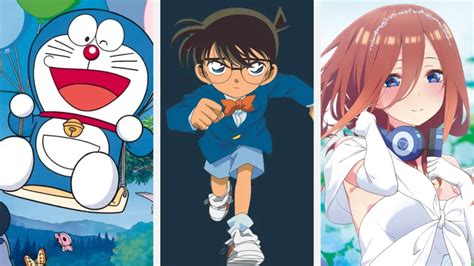 Highest Grossing Anime Movies Of 2022 Detective Conan Vs Doraemon