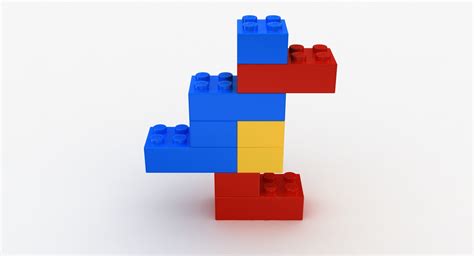 Realistic Lego Bricks Shapes 3D - TurboSquid 1327694