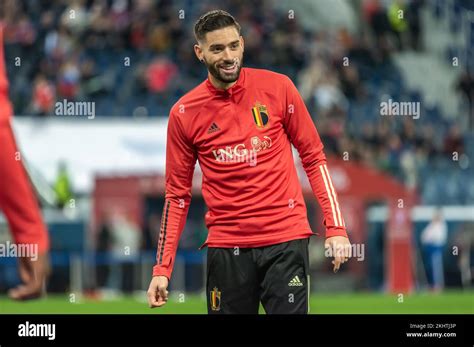 Saint Petersburg, Russia – November 16, 2019. Belgium national football ...