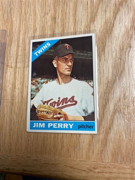 Topps Baseball Jim Perry Minnesota Twins Card Ebay