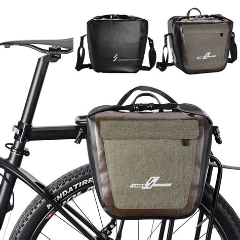 18l Mtb Bicycle Carrier Bag Rear Rack Bike Trunk Bag Luggage Pannier Back Seat Motorcycle Tail