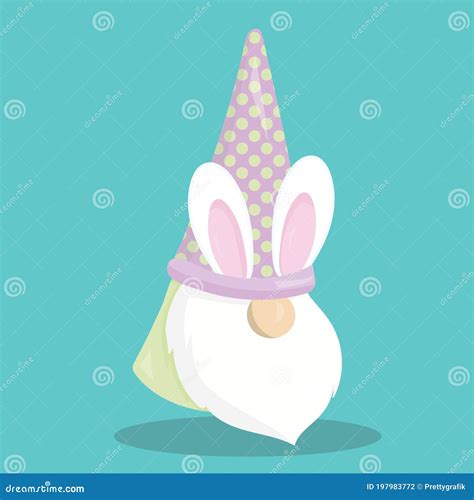 Easter Gnome Beard 01 Stock Vector Illustration Of Beard 197983772