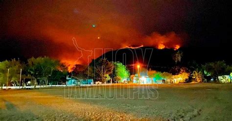 Hoy Tamaulipas Incendio En Tamaulipas Piden Viveres Para Enfrentar