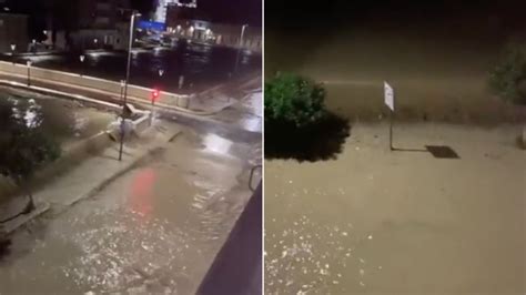 Alluvione Nelle Marche Esonda Il Fiume Misa A Senigallia