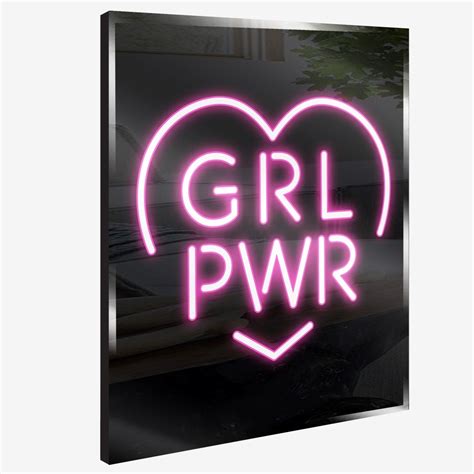 Personalised Led Neon Sign Girl Power Madaboutneon