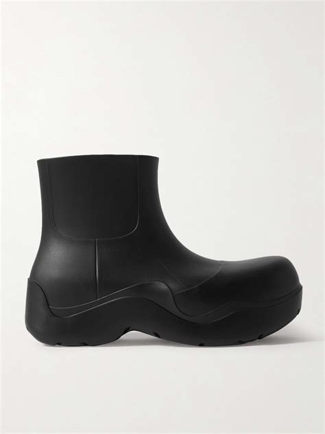 Bottega Veneta Rubber Rain Boots Net A Porter