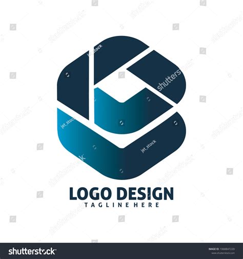 Letter E Logo Stock Vector Royalty Free 1068847220 Shutterstock