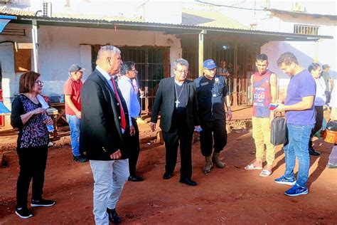 Obispo Visita La Penitenciar A Regional De Ciudad Del Este Di Cesis