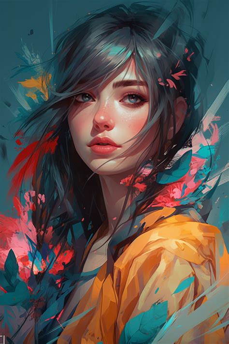 Digital Portrait Art Digital Art Girl Digital Artwork Digital