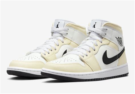 Air Jordan 1 Mid Coconut Milk Bq6472 121 Release Date Sbd