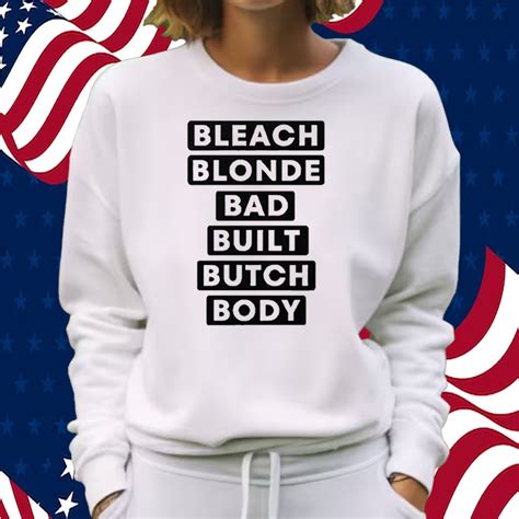 Jasmine Crockett Bleach Blonde Bad Built Butch Body Shirt