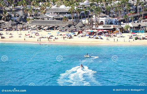 Jet Ski Tourist Playa El M Dano Beach Cabo San Lucas Baja