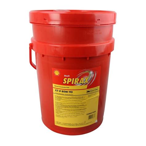 SHELL OIL SPIRAX S2 G 80W 90 CAN 20LT Super Τιμές E Lubricants