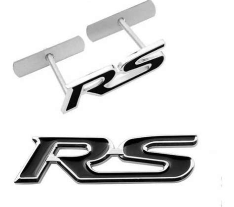 Logo Emblema Rs De Parrilla Apernado Tuning Auto Cuotas Sin Inter S