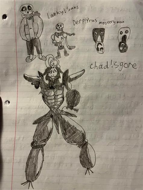 Cursed Undertale Drawings I Made In Physics Class A While Ago Undertale