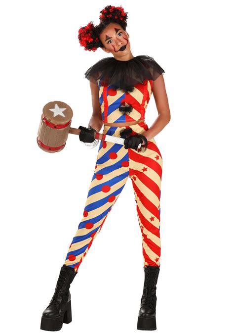 Malicious Clown Costume for Women