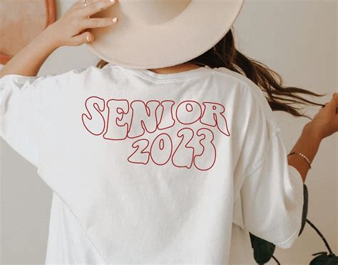 Senior 2023 Shirt Class Of 2023 Senior Graduation 2023 Tee Etsy Artofit