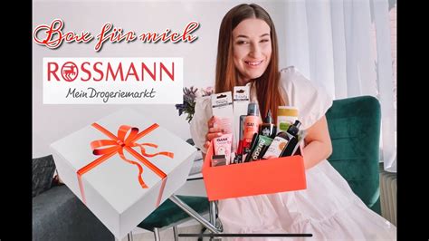 Unboxing Rossmann April Box für mich 2021 Giveaway Gewinner YouTube